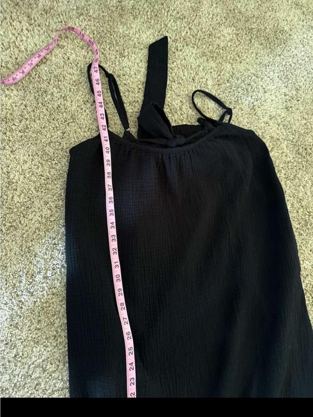 Sol Angeles Joni Maxi Gauze Dress in Black
size XL/XXL - Picture 11 of 12
